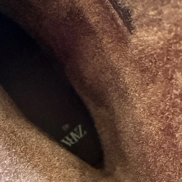 Zara Dark Brown Winter Boots - Picture 3 of 3